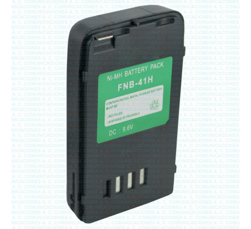 Batería Yaesu Fnb-41h Fact. Env. Grat. 0