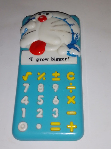 Calculadora Hong Kong Juego Doraemon Gato Azul 0
