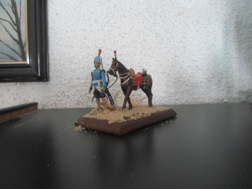 Soldados De Plomo-54 Mm Jenízaro Arquero-con Caballo 1-aitor 1