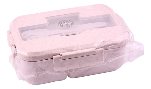 Vianda Neox Keep Kido Con Cubiertos Trig Color Beige Febo 0