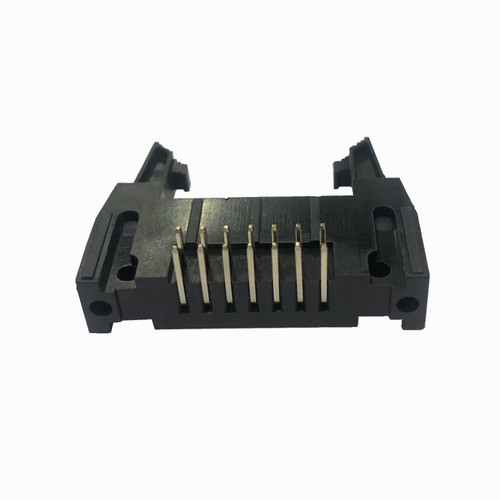 Macho Impreso 90° Con Trabas Para Idc14  Pack X 5 Conectores 0