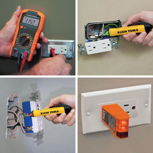 Kit De Pruebas Eléctricas Klein Tools Con Multímetro Digital 1