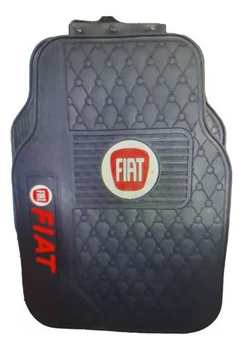 Juego Alfombras 5 Piezas Con Logo Fiat 1