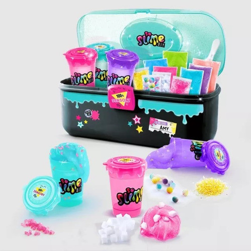 Slime Fábrica Kit Juego Didáctico Valija Sensorial 56202 Pg 0