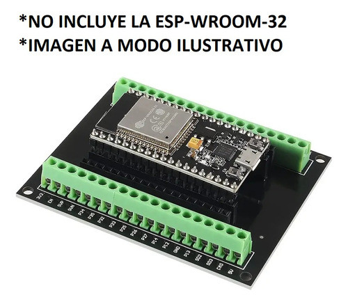 Placa Base Mother Screw Shield Nodemcu Esp32 Wroom 38 Pines 1