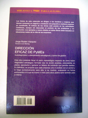 Direccion Eficaz De Pymes Jorge Vazquez Macchi Excelen Boedo 1