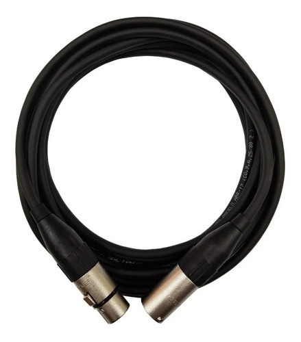 Cabo De Microfone Balanceado Xlr/xlr Santo Angelo 5m 0
