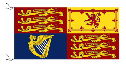 Bandera Estandarte Real Británico 2x1.25m 0