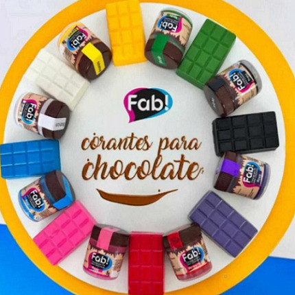 3 Und Corante Em Pó Para Chocolate Cores Para Bolos E Doces 0