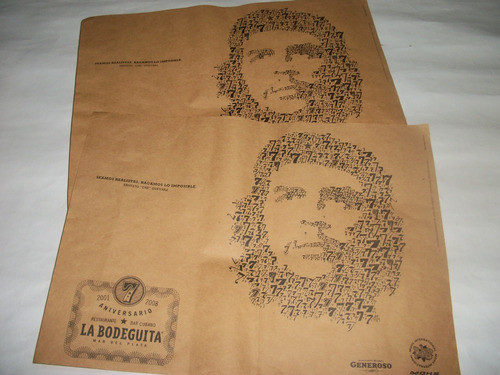 Che Guevara - Individual *la Bodeguita* Original M.del Plata 1