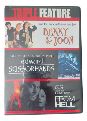 Triple Feature De Películas De Johnny Depp 0