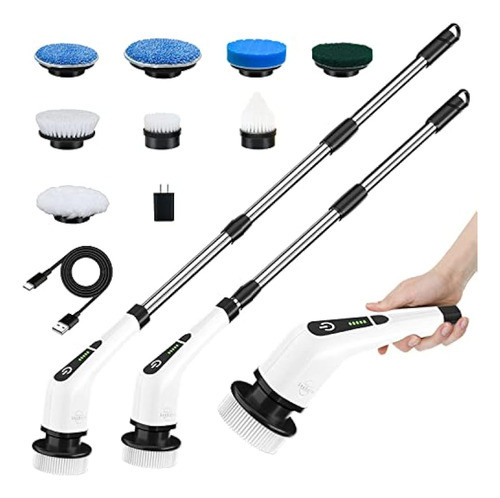 Electric Spin Scrubber, Leebein 2022 Nuevo Cepillo De Limpie 0