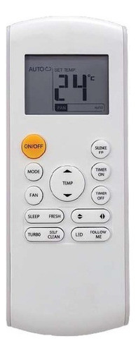 Control Remoto Aire Acondicionado Midea Airfel Klimaire 863 0