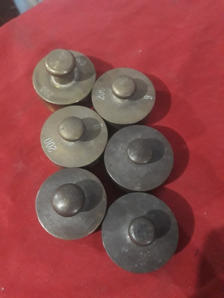 Pesas De 200 G Lote De 6 0 Pesas De 200 G Lote De 6 0
