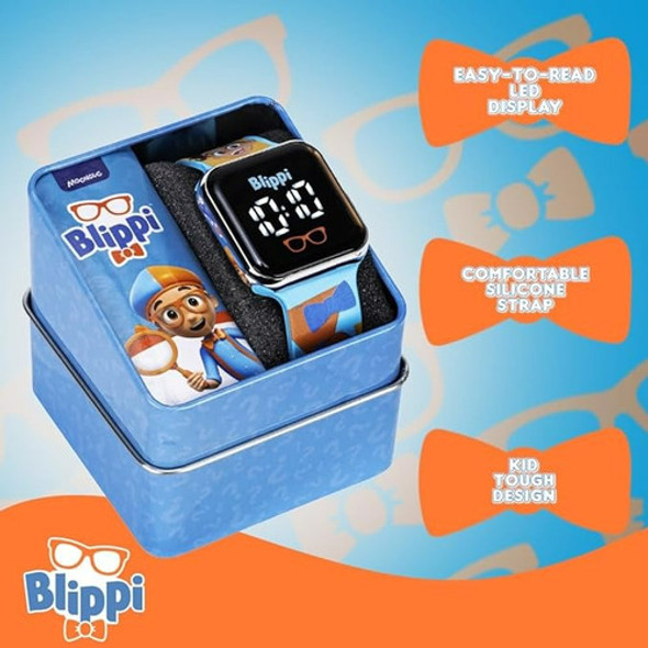 Reloj Blippi Enseñanza Interactiva Con Luz Led Teletiendauy 1
