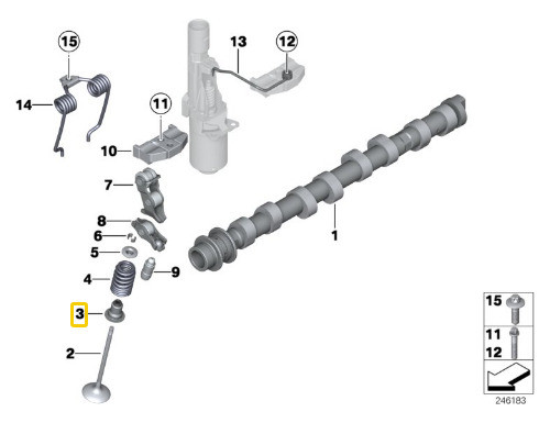 Sellos De Admisión Para Bmw Serie 4 F33 428i N20 1