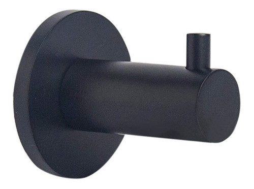 Percha Simple Negra  Linea Basic - Accesorios De Baño Ottone 0