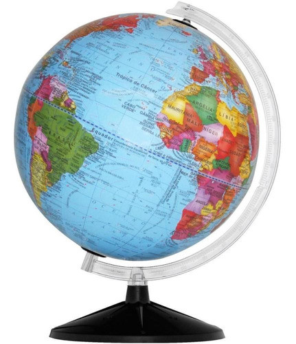 Globo Terrestre Braile 30cm 0