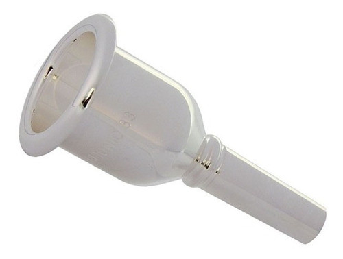 Bocal Tuba Jc Custom Harmonic 33 Prata Silver Bombardao 0