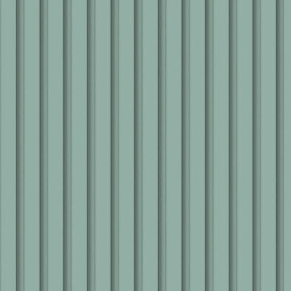 Papel De Parede Adesivo Ripado Madeira Tons Verde Menta 10m 0