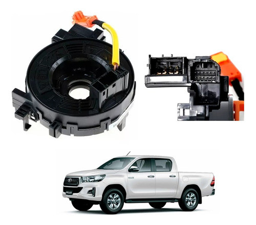 Cable Espiral Cinta Airbag Hilux Año 2020 - Con Comandos 0