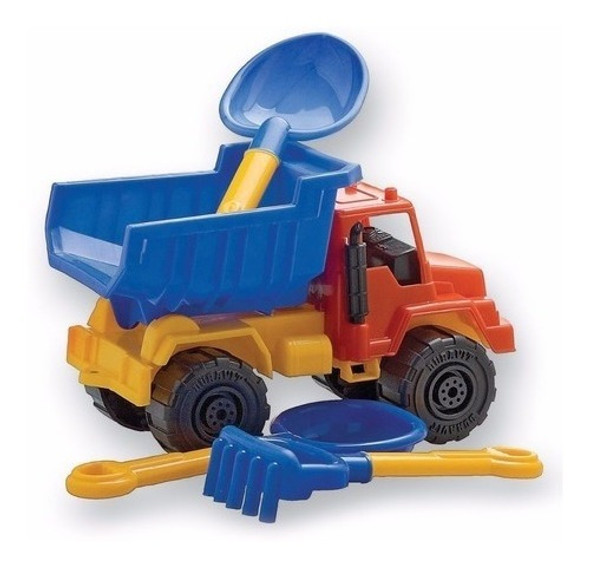 Camion Chico C Pala Rastr Med Plasticos Chicos Duravit 208 0