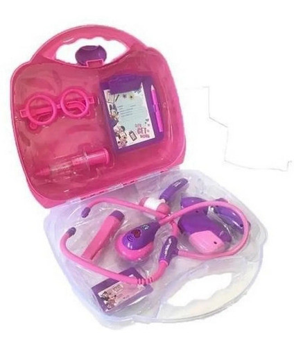 Set Doctora Minnie Valija Luz Y Sonido Ditoys Mundotoys Flex 1