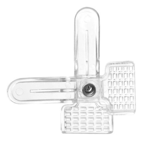 Presilha Acrílico Média Para Cabides 50 Unidades + Resisten 0