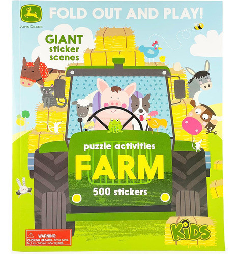 Farm 500 Pegatinas Y Actividades Rompecabezas: ¡despliega Y 0
