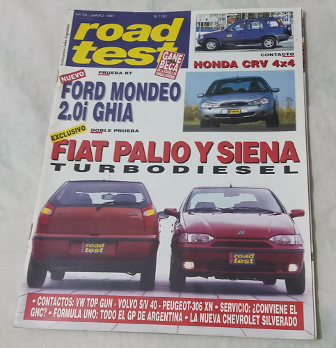 Revista Road Test Nro. 79  Mayo Año 1997 0
