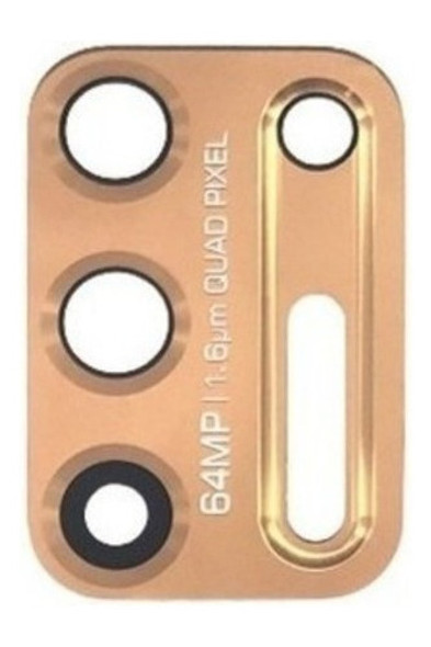 Vidrio Camara Lente Para Moto G9 Plus Xt2087 Dorado 0