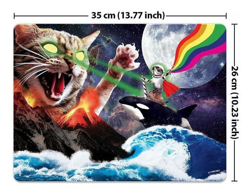 Antideslizante Rectángulo Mousepad, Fincibo Morado Unicor 1