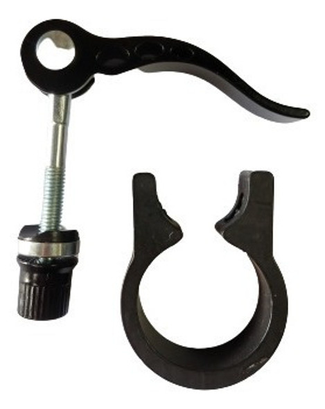 Abraçadeira 31.8mm Para Canote 27.2mm Preto De Alumínio 0
