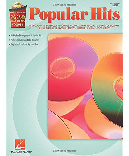 Popular Hits - Trumpet: Big Band Play-along Volume 2 (hal Le 0
