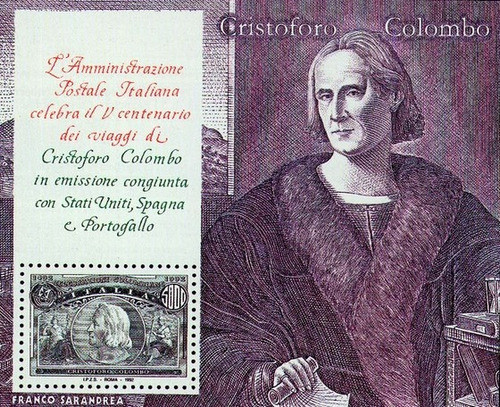 Lote2727 Italia X 6 Hb Descubrimiento De América Mint 1