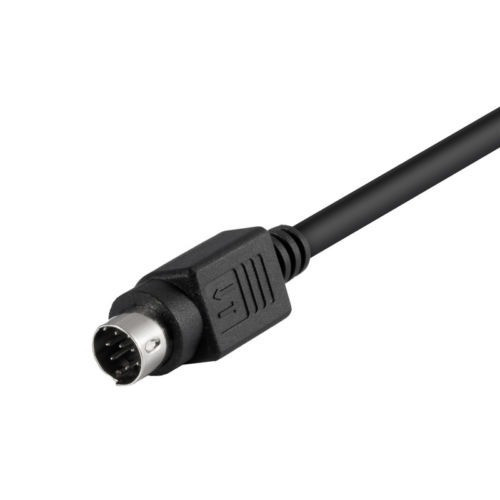 7 Ft Negro 8 Pin Mini Din Macho Cable Subwoofer Cable Para S 1