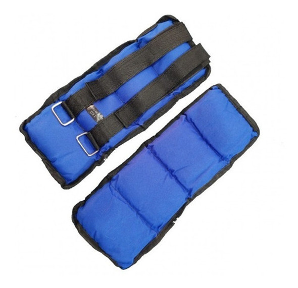 Par De Tobilleras 3kg Pesas Pierna Ajustables Reforzada Yoga 1