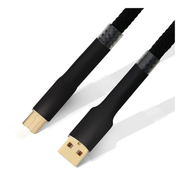 Monosaudio Cable Usb De Cobre 4n 99,998% Ofc, Cable De Trans 0