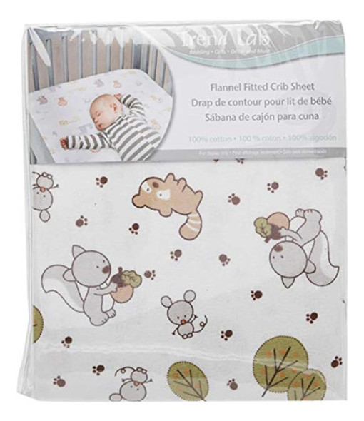 Trend Lab Crib Sheet Forest Animal 0