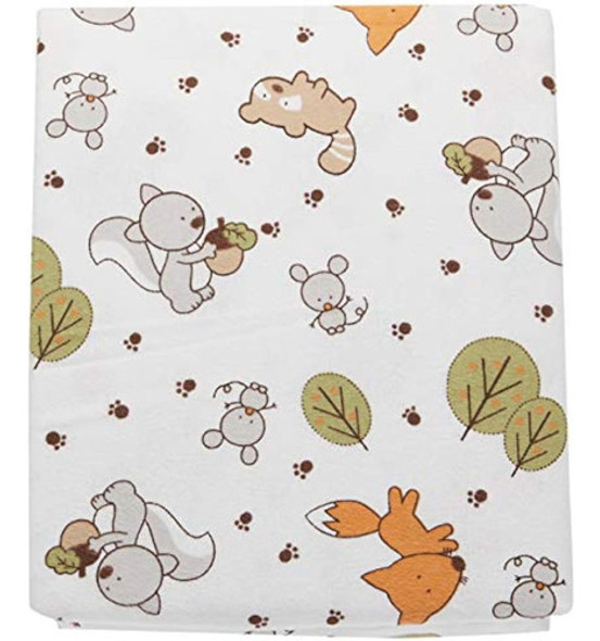 Trend Lab Crib Sheet Forest Animal 1
