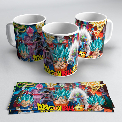 Taza Plastica Sublimada Dragon Ball #329 0