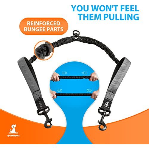 Correa De Perro Manos Libres Medianos Y Grandes - Gris 06 1