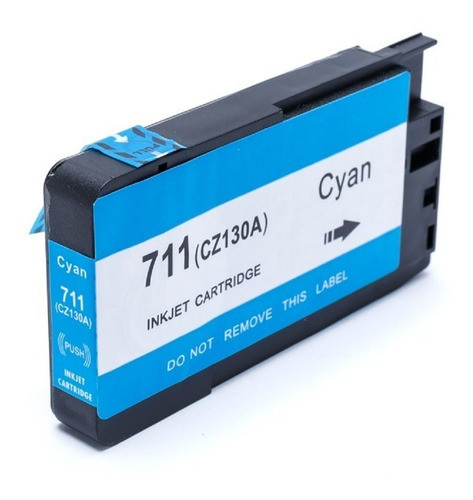 Kit 3 Cartucho Compativel 711xl T120 520 Cyan Magenta Yellow 0