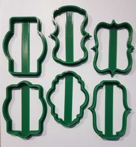 Cortante Galletas Masa Fondant Marco Vintage X 6 1