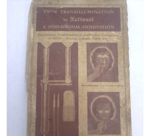 Antiguo Aparato Médico Transiluminator. Made In Usa 0