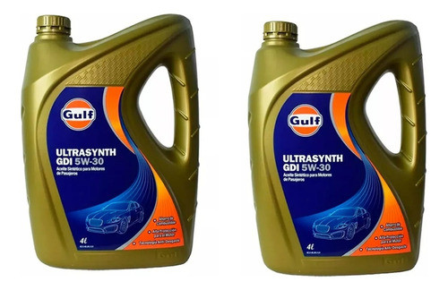 Kit De Filtros + Aceite Gulf Sinte 5w30 Toyota Hilux 2.5/3.0 1