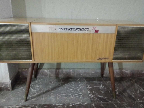 Estereosfonico Mueble Antiguo Deco 0