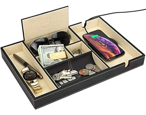 Houndsbay  Bandeja De Valet De Victoria Para Hombres Con Gra 0