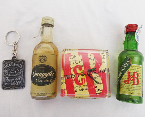Botellas Colección Miniatura Whisky Antiguo Jack Daniels 0