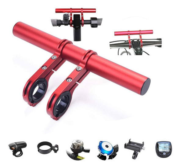 Extensor Manillar Bicicleta Aleación Aluminio Soporte 0